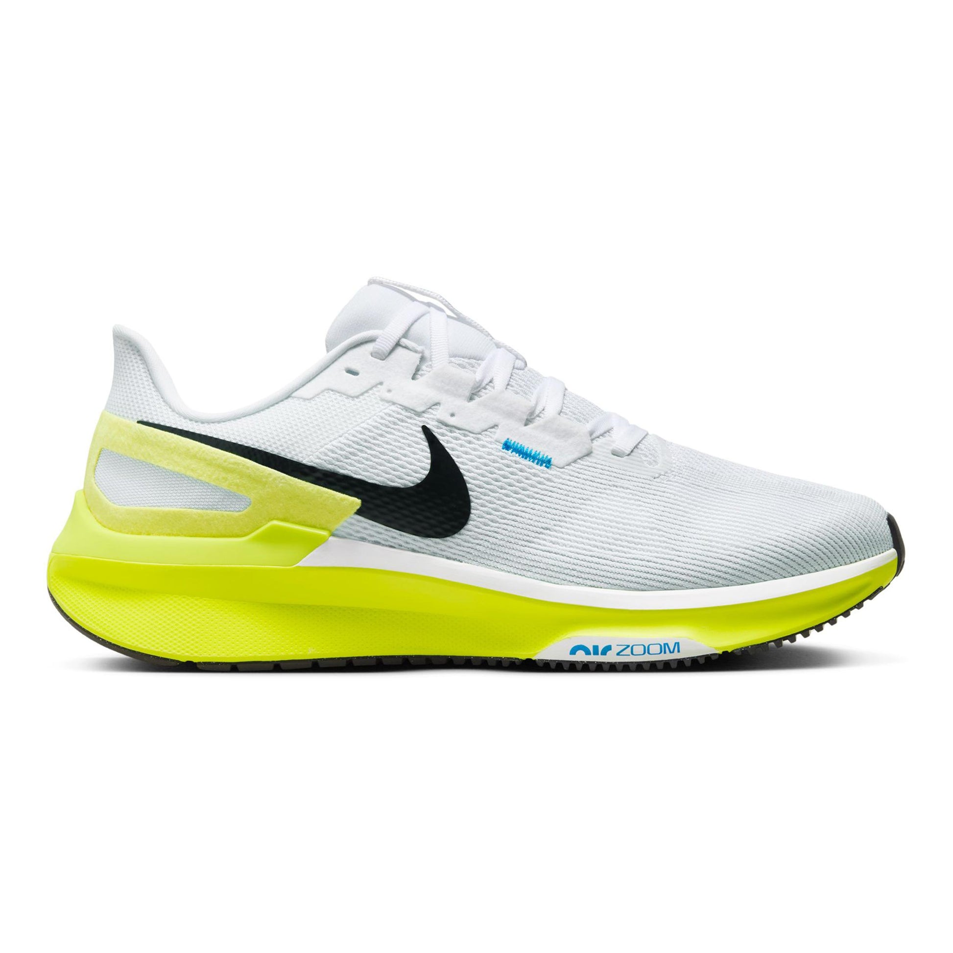 Nike Structure 25 But stabilizujący Mężczyźni - biały, neonowy żółty