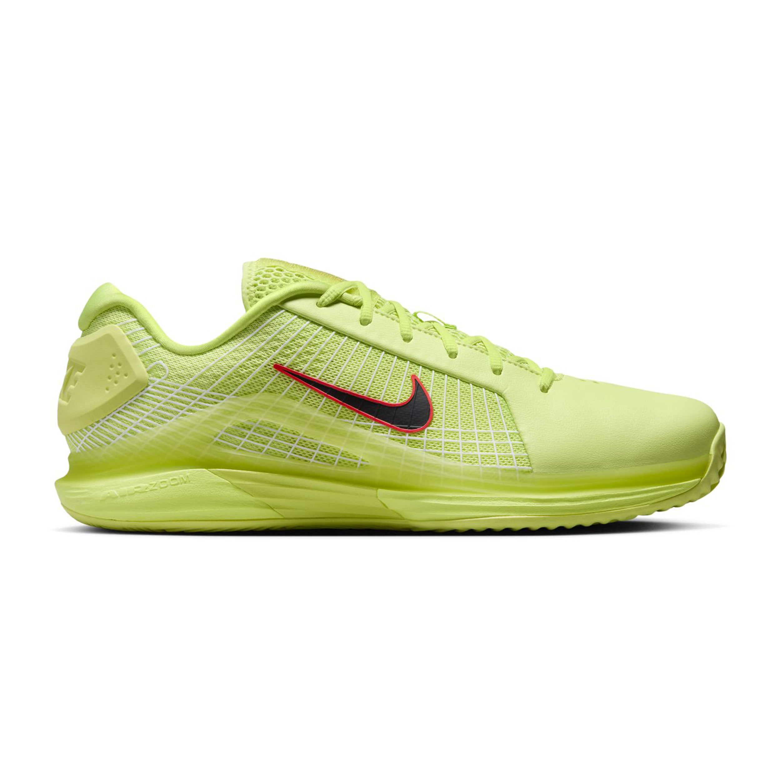 Nike Vapor 12 Hypersmash Buty Do Tenisa Ziemnego Mężczyźni-Limonka
