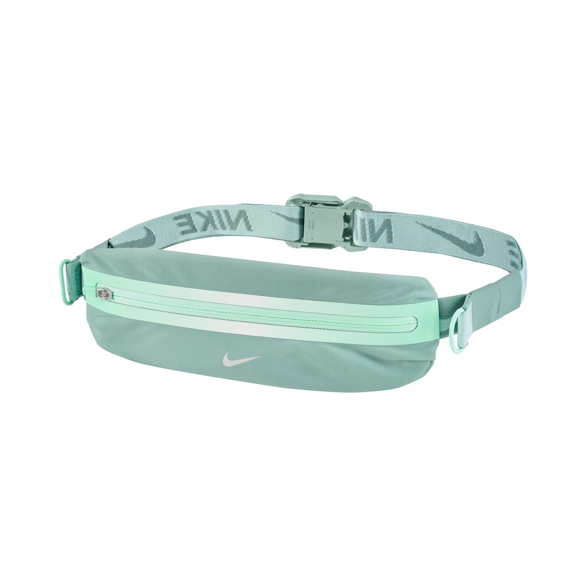 Nike Slim Waistpack 4.0 Pasy do biegania - ciemnoniebieski, miętowy