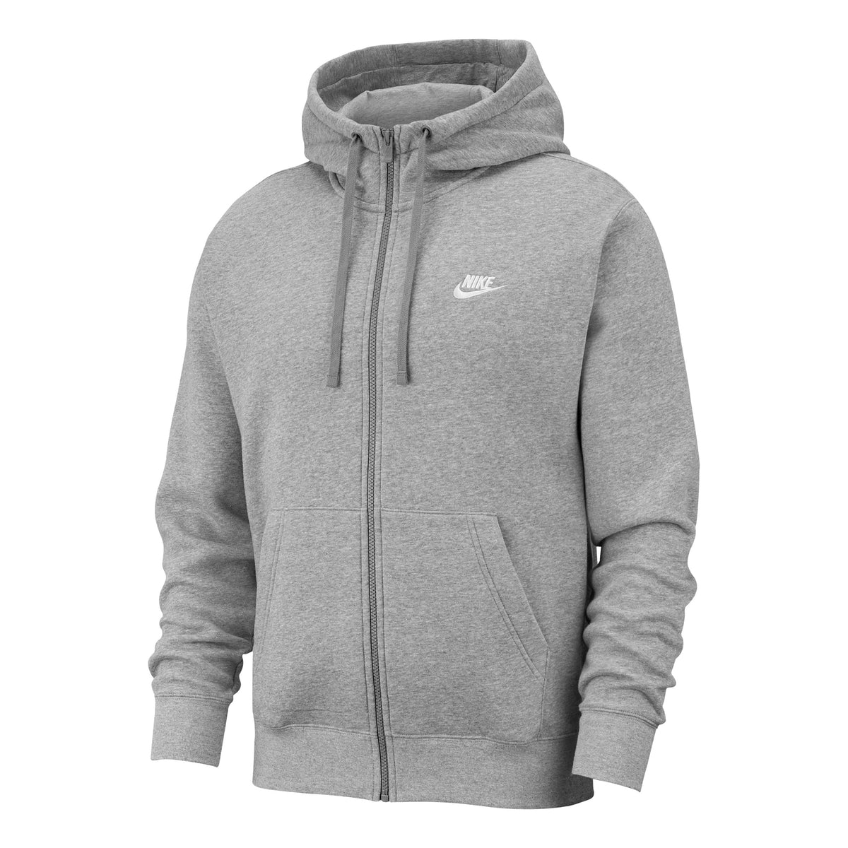 Nike Sportswear Club Full Zip Bluza dresowa Mężczyźni - jasnoszary, biały