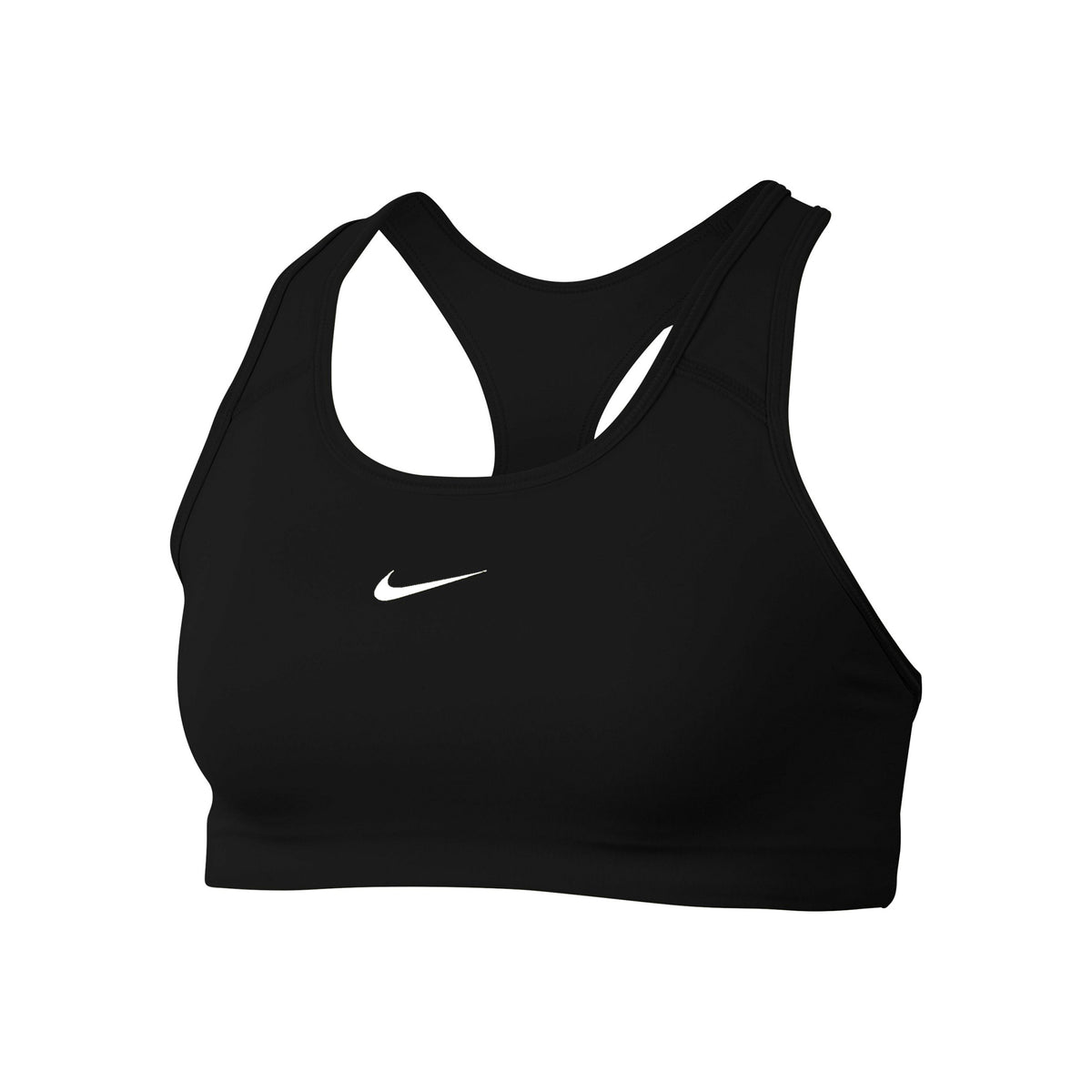Nike Dri-Fit Swoosh Stanik sportowy Kobiety - czarny, biały