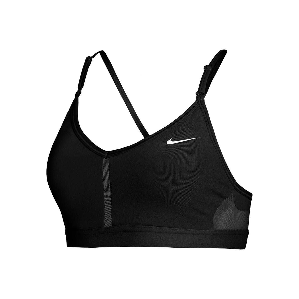 Nike Dri-Fit Indy V-Neck Stanik sportowy Kobiety - czarny,