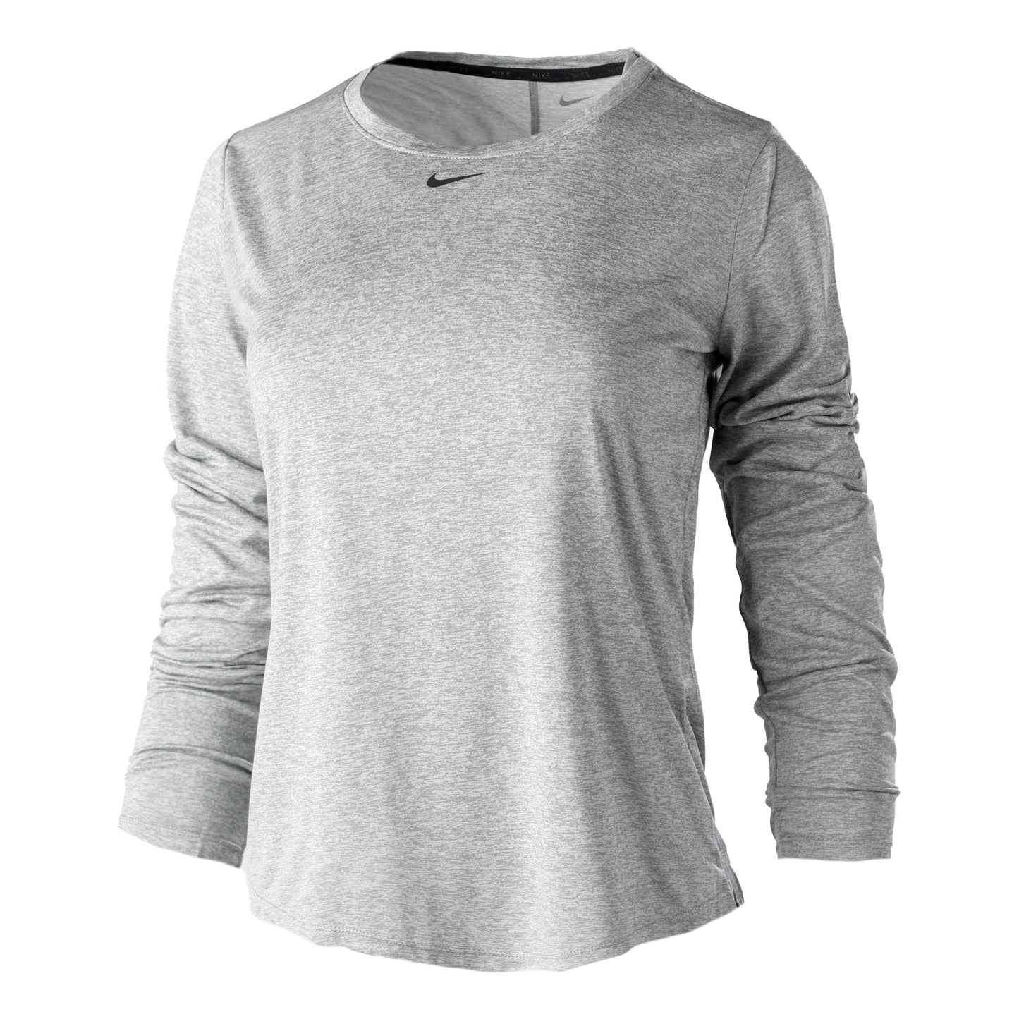Nike Dri-Fit One Standard Długi Rękaw Kobiety - szary, czarny