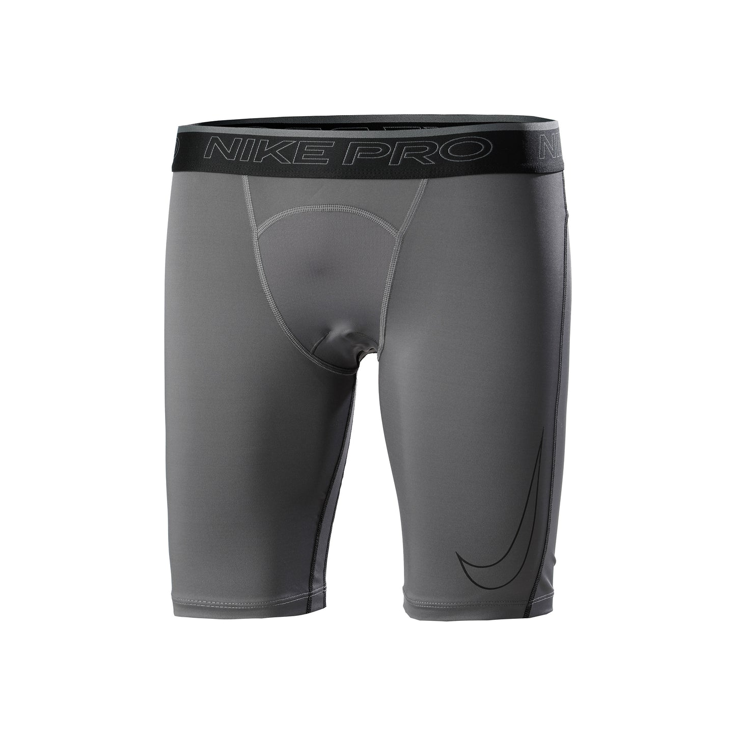 Nike Dri-Fit Long Getry do biegania Mężczyźni - szary, czarny