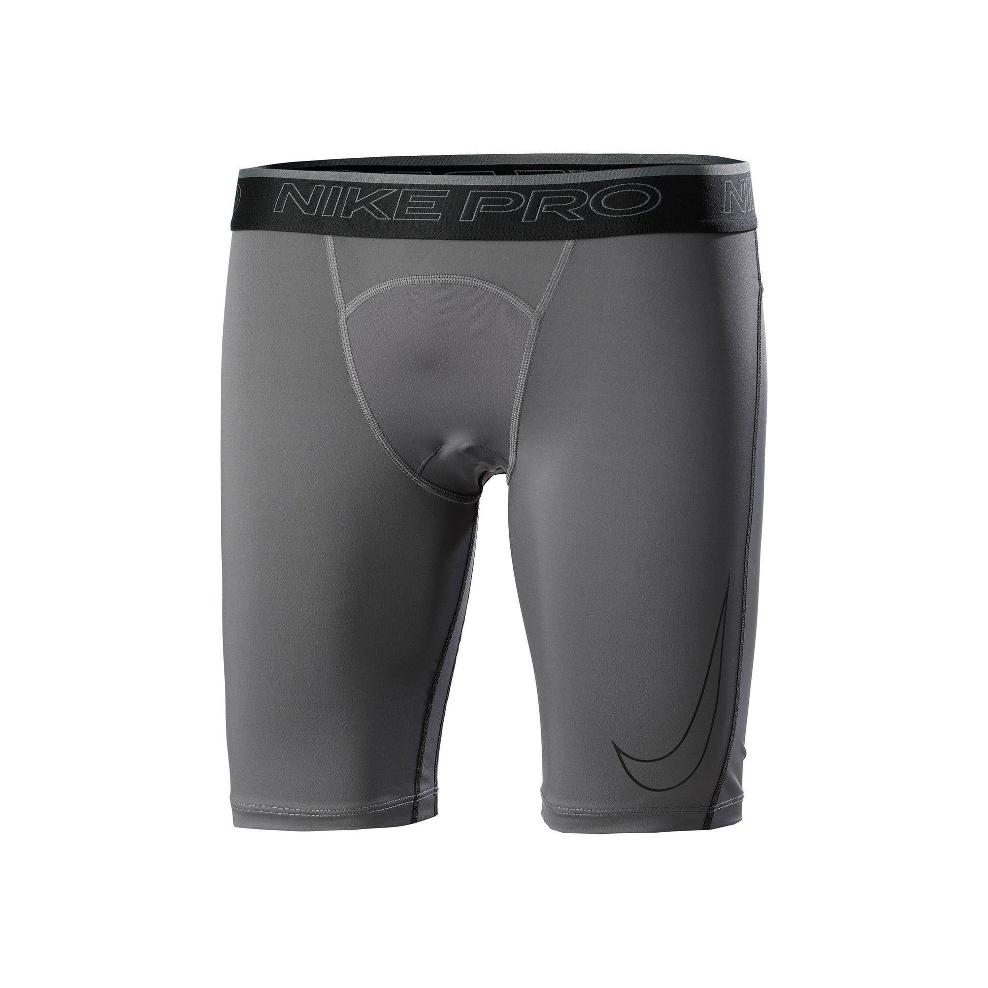 Nike Dri-Fit Long Getry do biegania Mężczyźni - szary, czarny