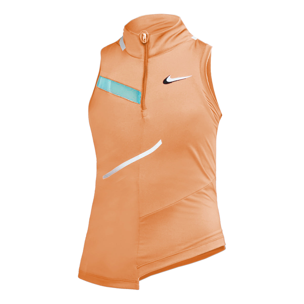 Nike Court Dri-Fit Tank top Kobiety - pomarańczowy, wielokolorowy