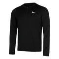Court Dri-Fit Half-Zip Długi Rękaw Mężczyźni - czarny,