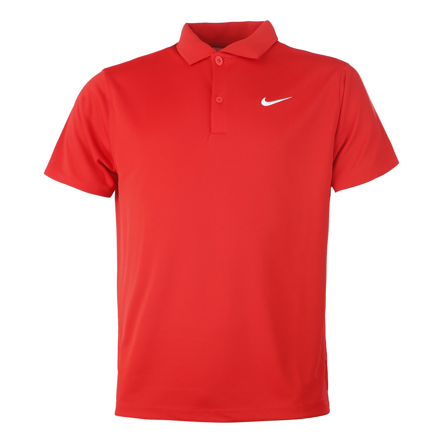 Nike Dri-Fit Victory Court Solid Polo Mężczyźni - czerwony