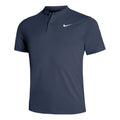 Dri-Fit Court Blade Solid Polo Mężczyźni - ciemnoniebieski,