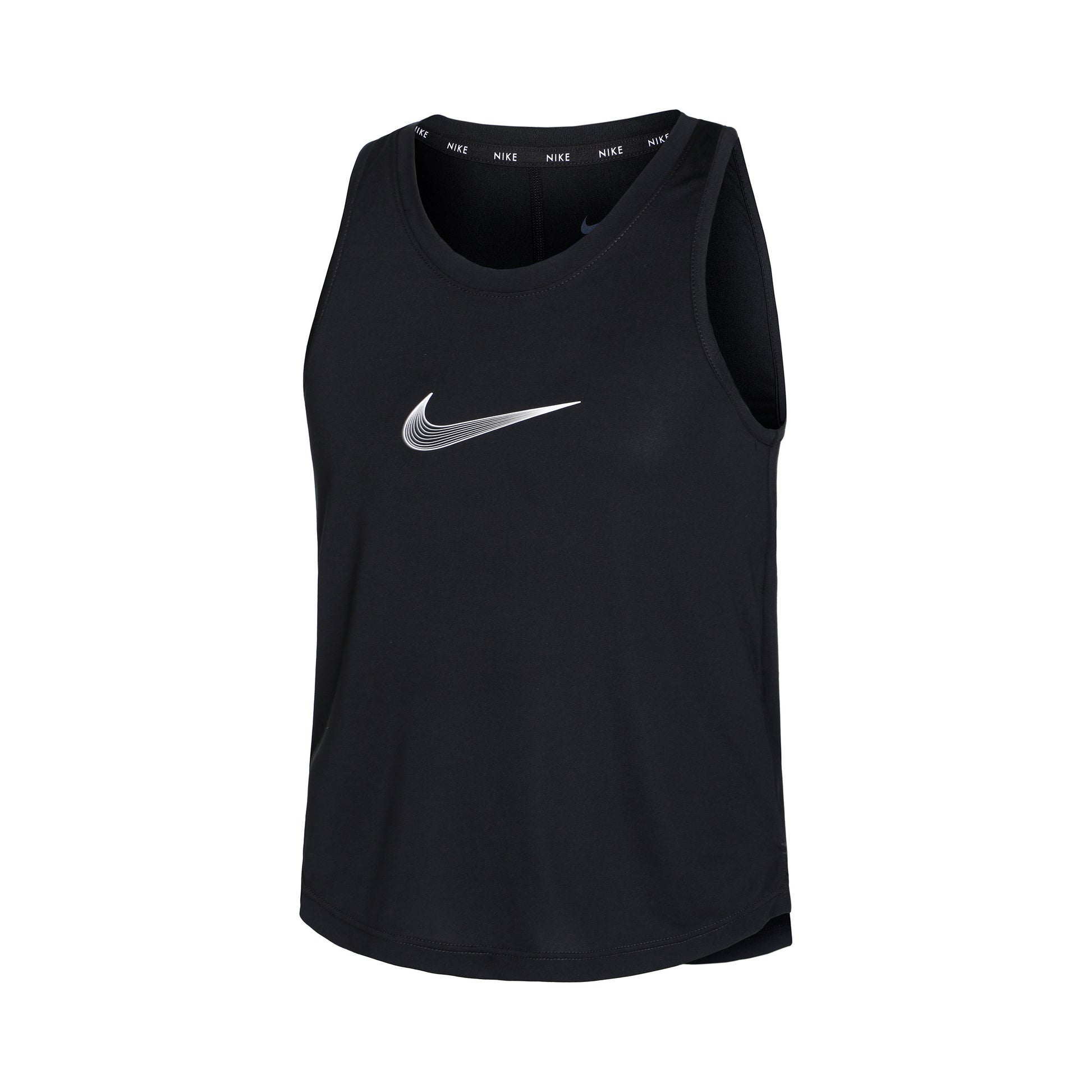 Nike Dri-Fit One GX Tank Top Dziewczynki-Czarny