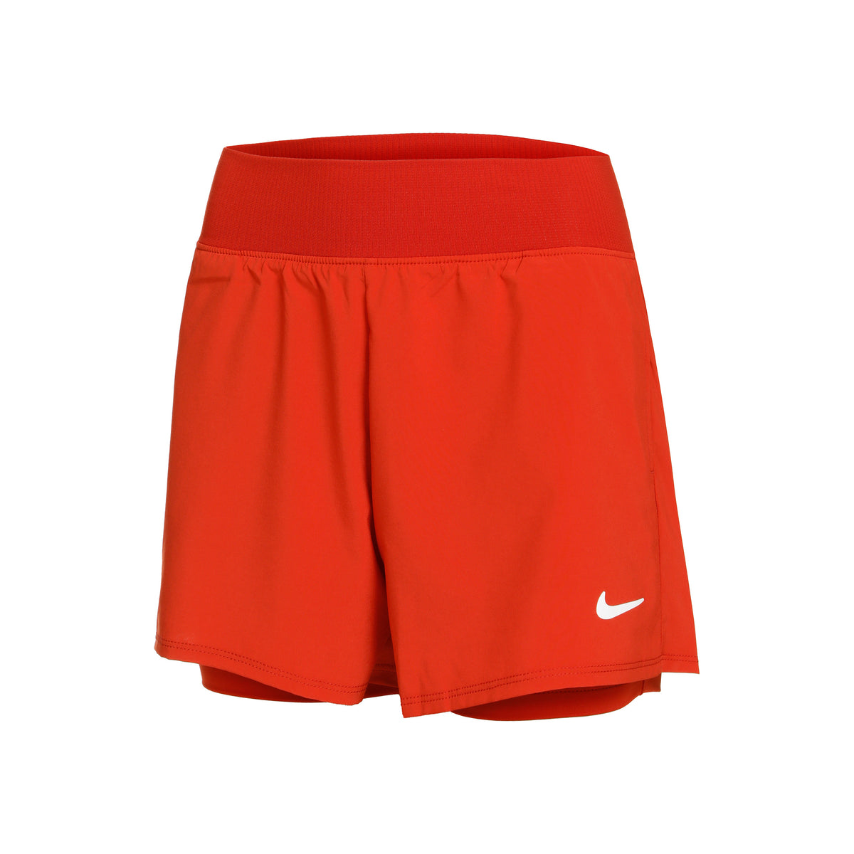 Nike Court Flex Szorty Kobiety - czerwony,