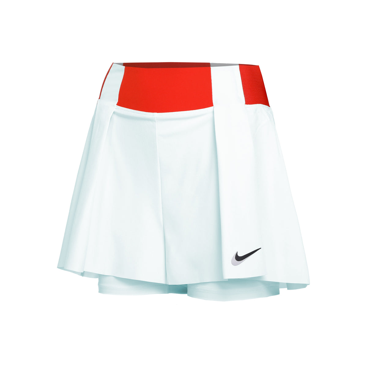 Nike Court Dri-Fit Slam Szorty Kobiety - jasnoniebieski, czerwony