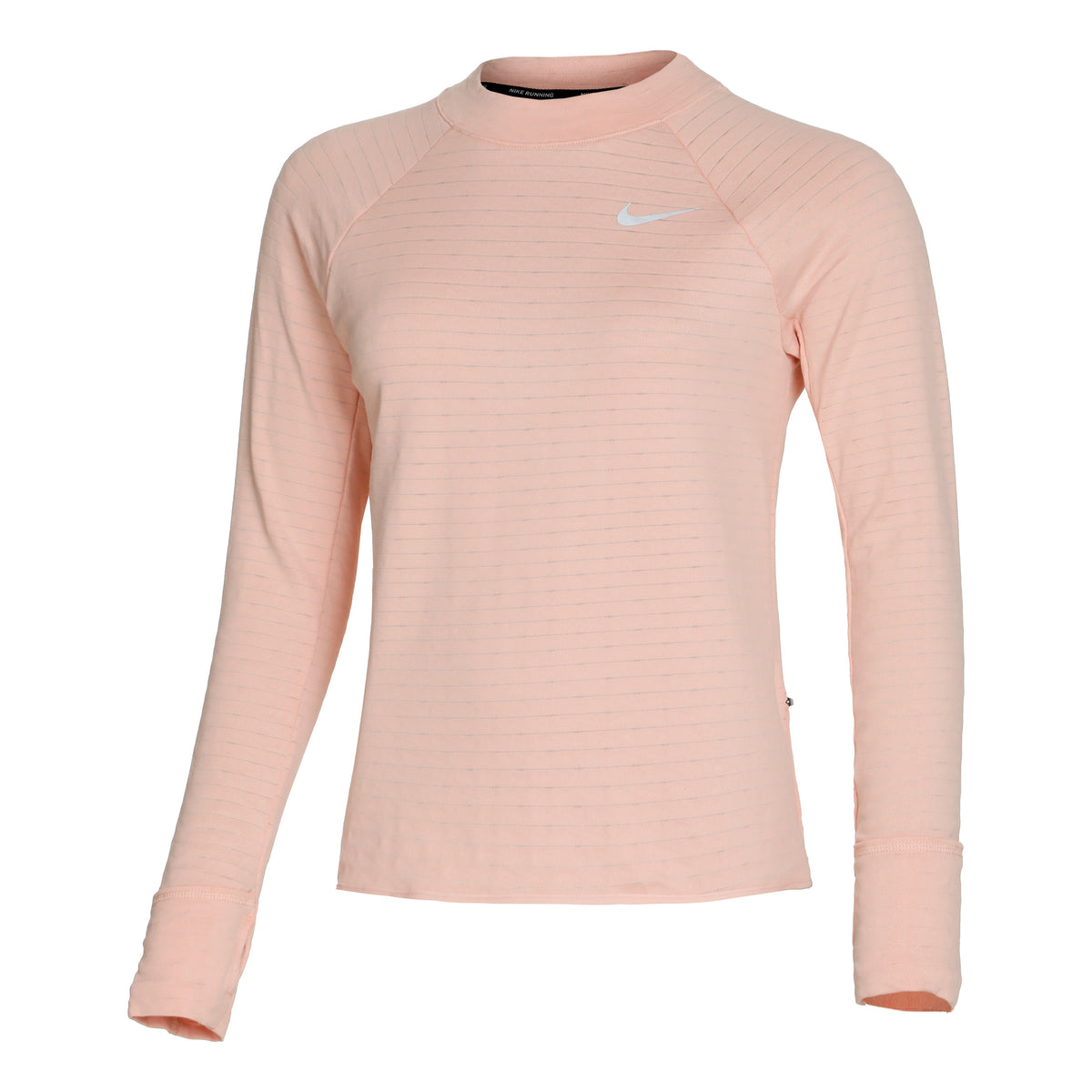 Nike Therma-Fit Element Crew Top do biegania Kobiety - beż, szary