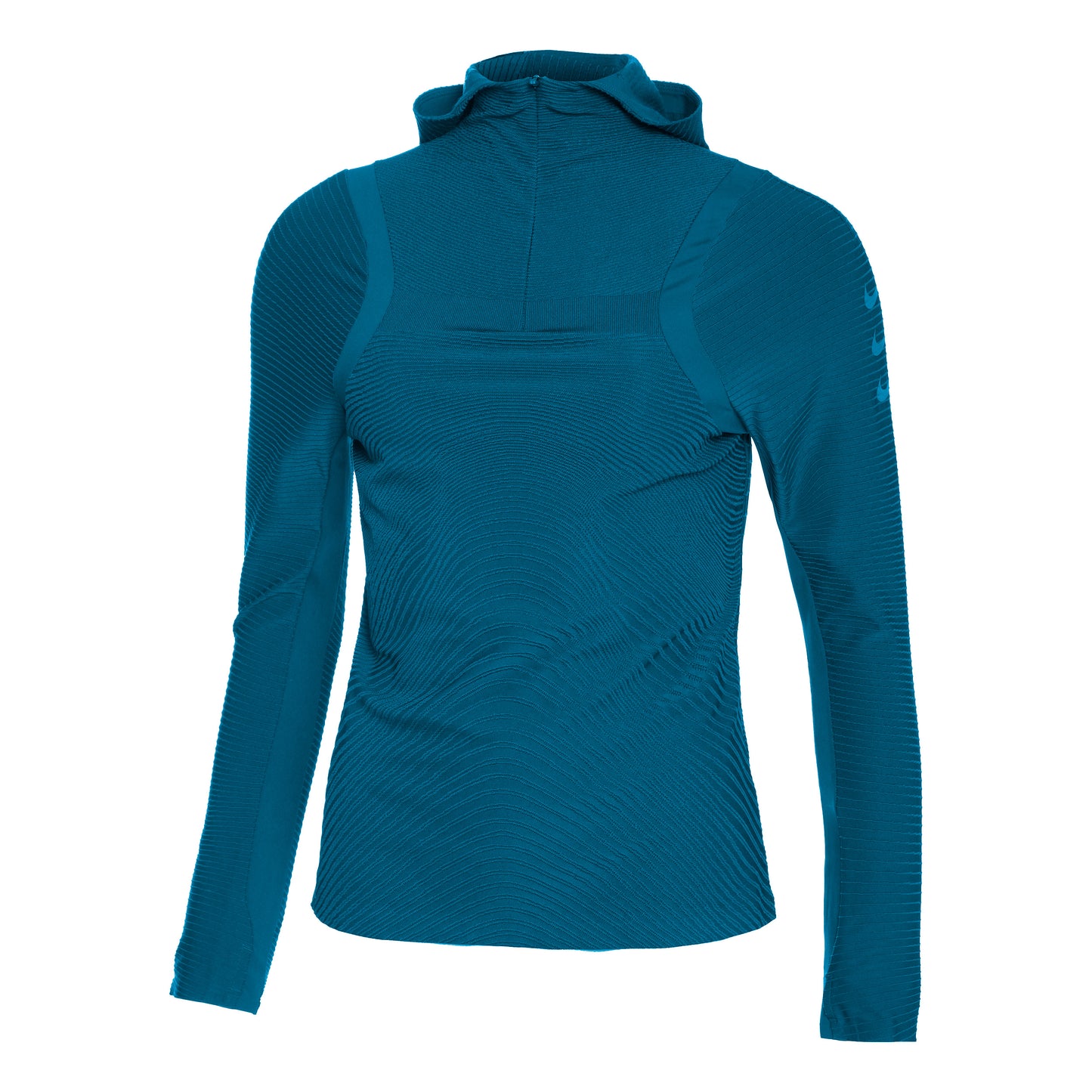 Nike Therma-Fit Division Mid-Layer Top do biegania Kobiety - niebieski, czarny