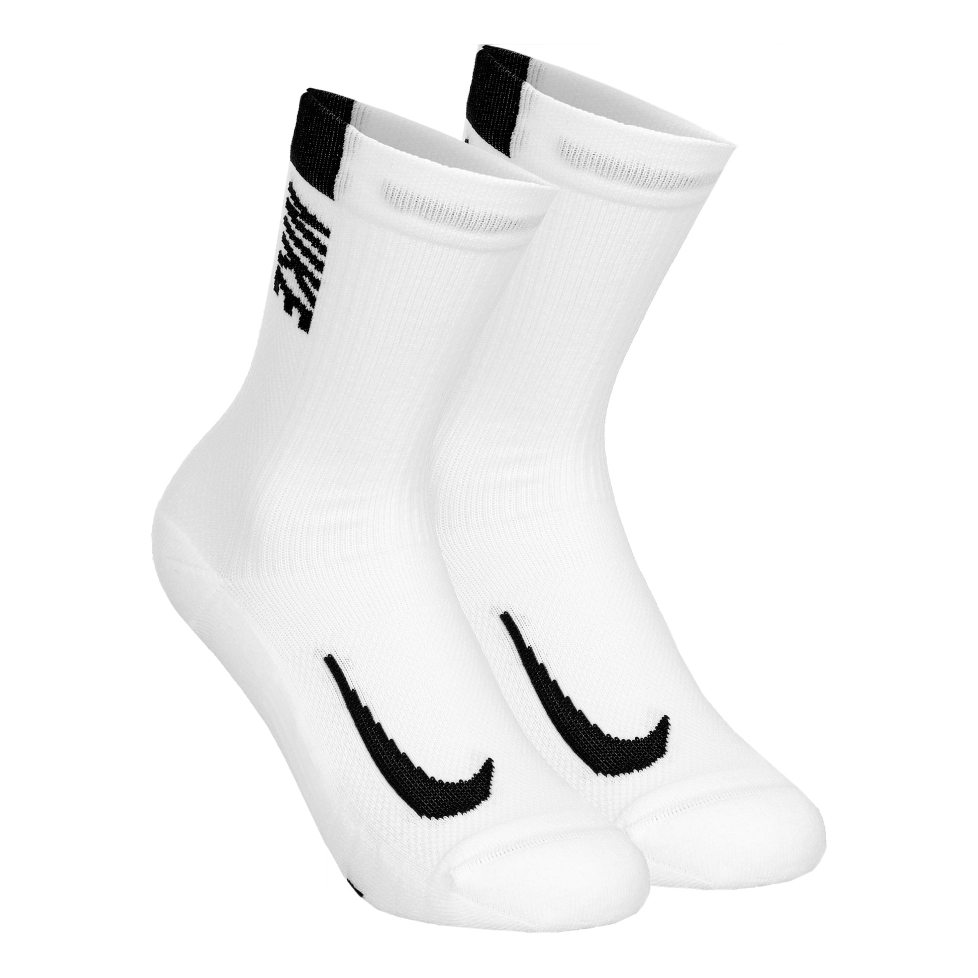 Nike Dri-Fit Multiplier Crew Skarpety sportowe Opakowanie 2 szt. Unisex - biały, czarny