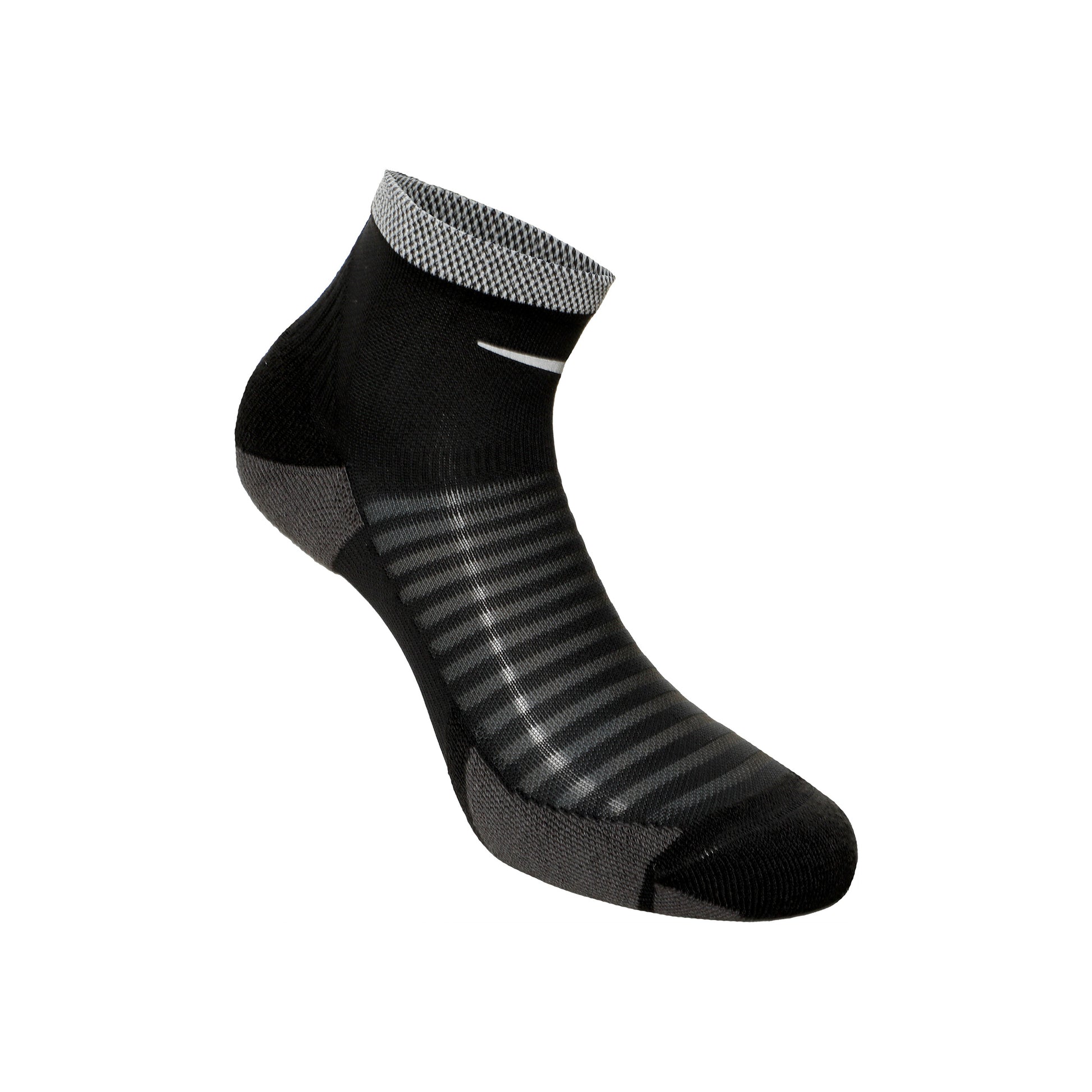 Nike Spark Cushioned Ankle Running Skarpety do biegania Unisex - czarny, szary