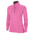 Element Half-Zip Running Długi Rękaw Kobiety - różowy, szary
