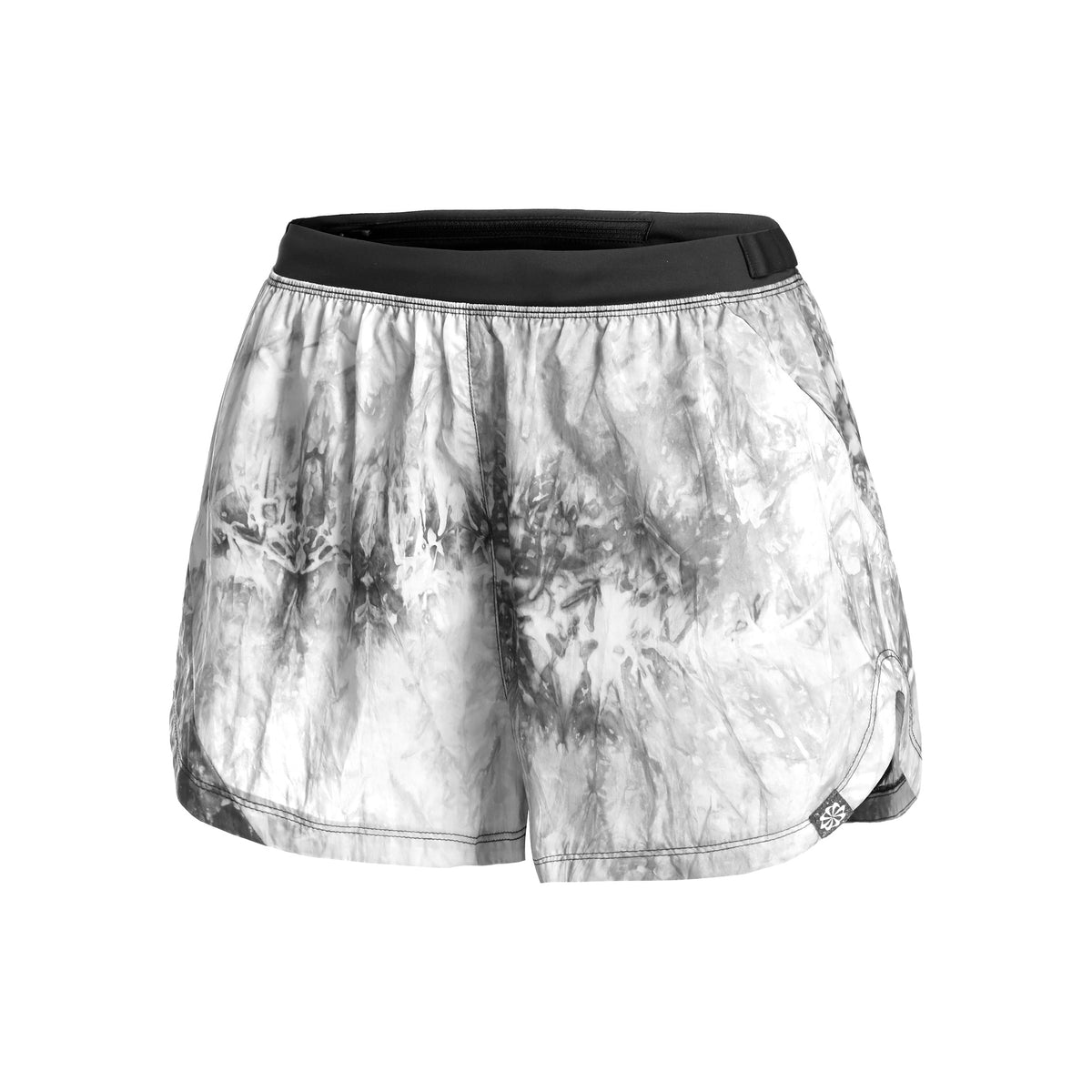 Nike Dri-Fit Trail Mid-Rise 3in Szorty Kobiety - czarny, szary