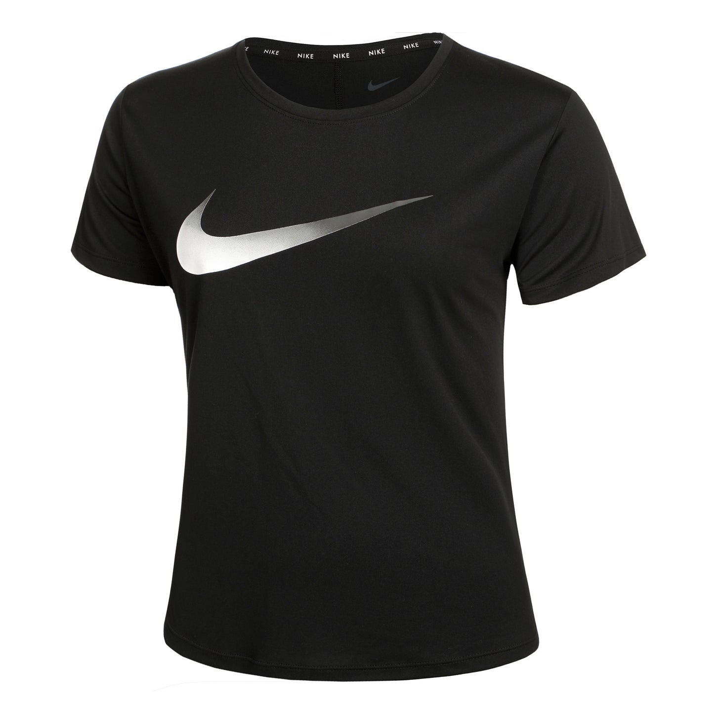 Nike Dri-Fit One Swoosh HBR Koszulka do biegania Kobiety - czarny,
