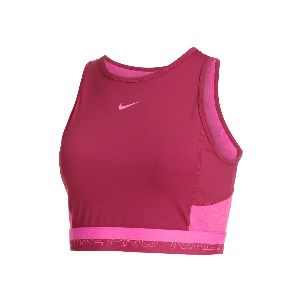 Nike Dri-Fit Performance 3in Tank top Kobiety - czerwony, różowy