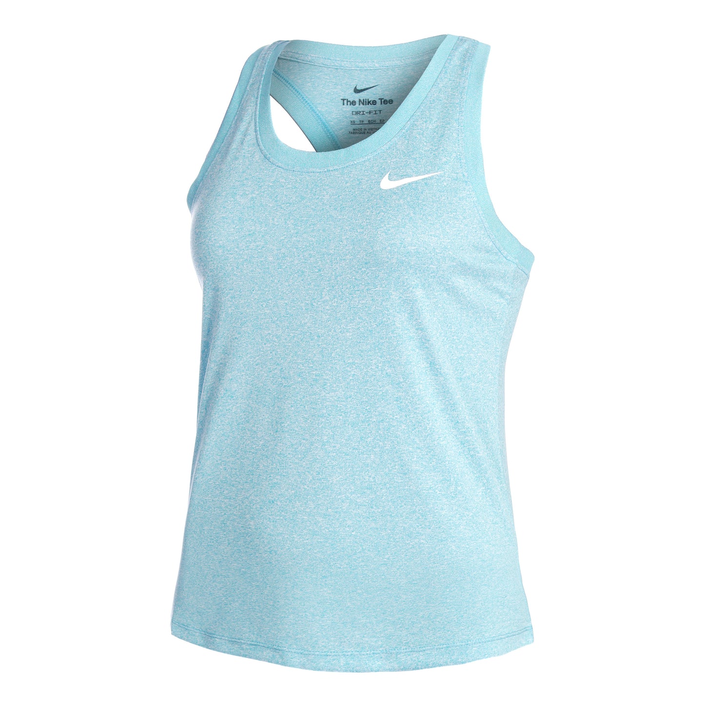 Nike Dri-Fit Regular Racerback Tank top Kobiety - jasnoniebieski,