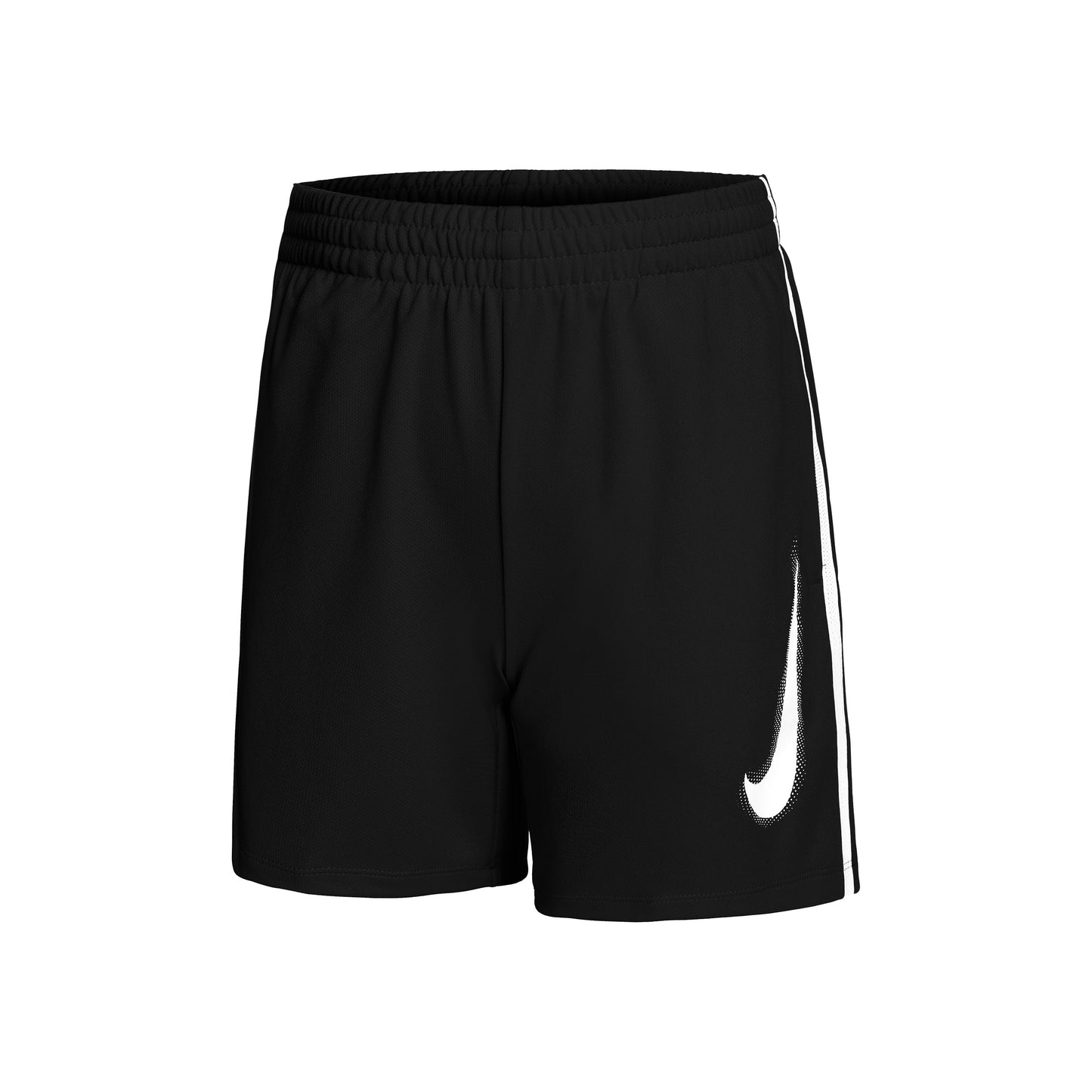 Nike Big Graphic Szorty Chłopcy - czarny, biały