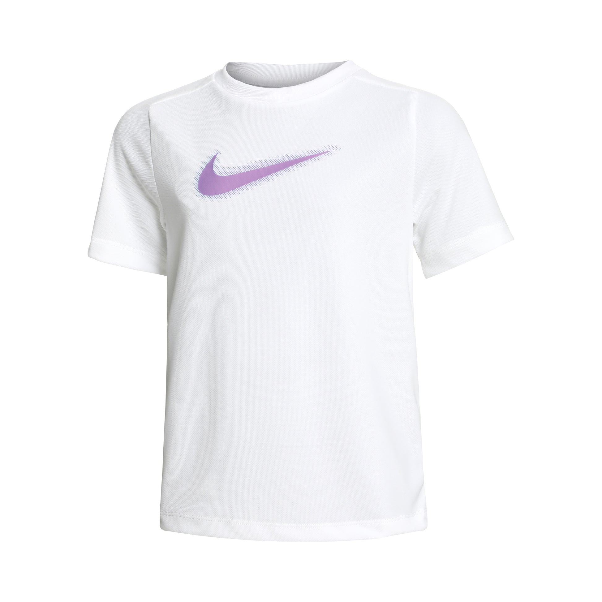 Nike Big Graphic Koszulka Chłopcy - biały, liliowy