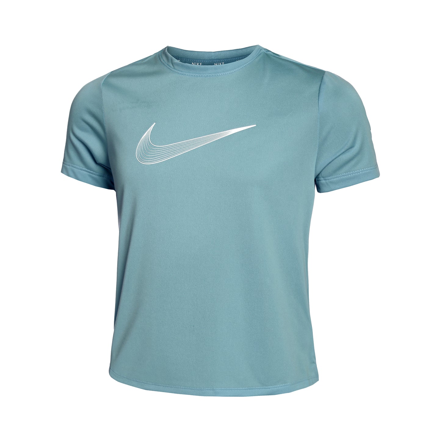 Nike Dri-Fit One GX Koszulka Dziewczynki - petrol,