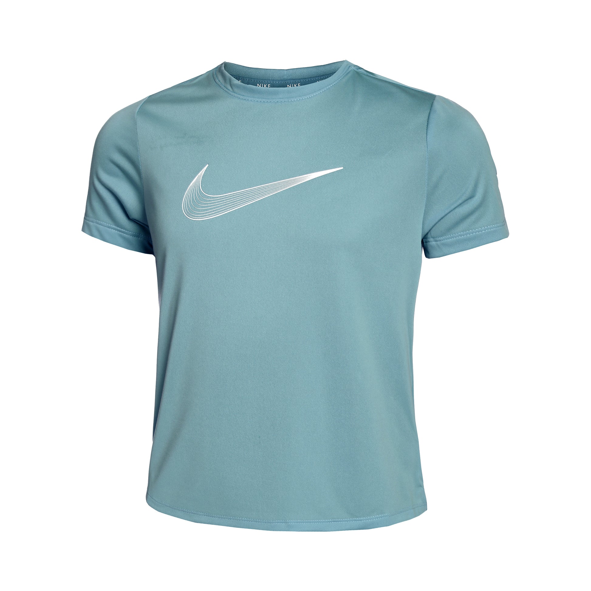 Nike Dri-Fit One GX Koszulka Dziewczynki - petrol,