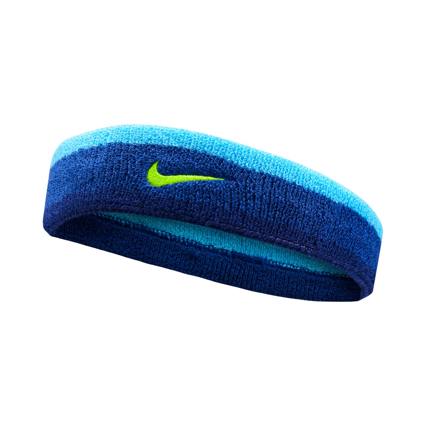 Nike Swoosh Opaska na głowę Unisex - niebieski, zieleń