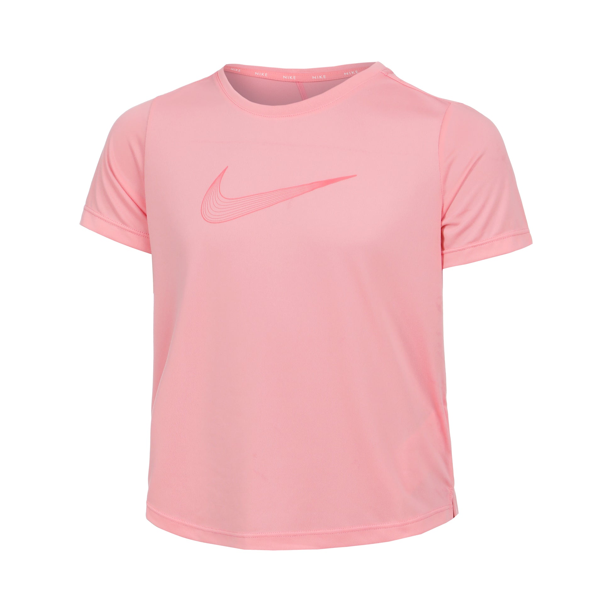 Nike Dri-Fit One GX Koszulka Dziewczynki - róż,