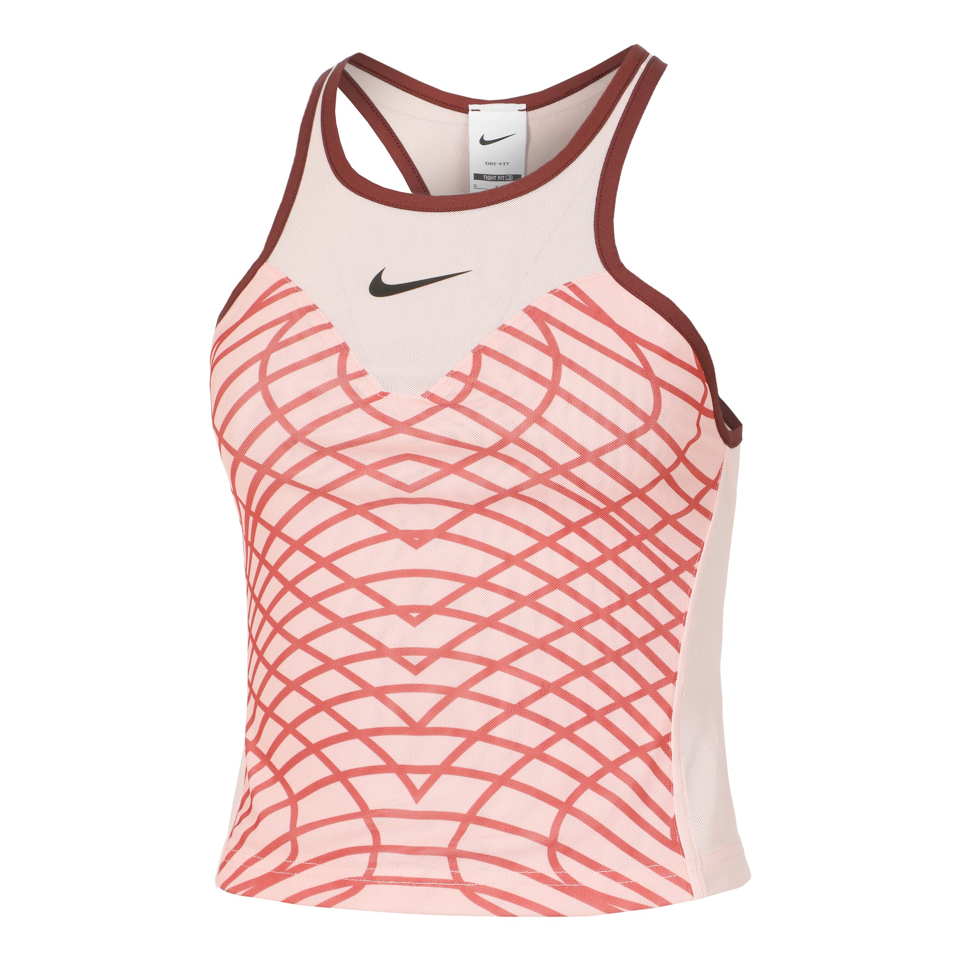 Nike Dri-Fit Court Slam RG Tank top Kobiety - róż, koral
