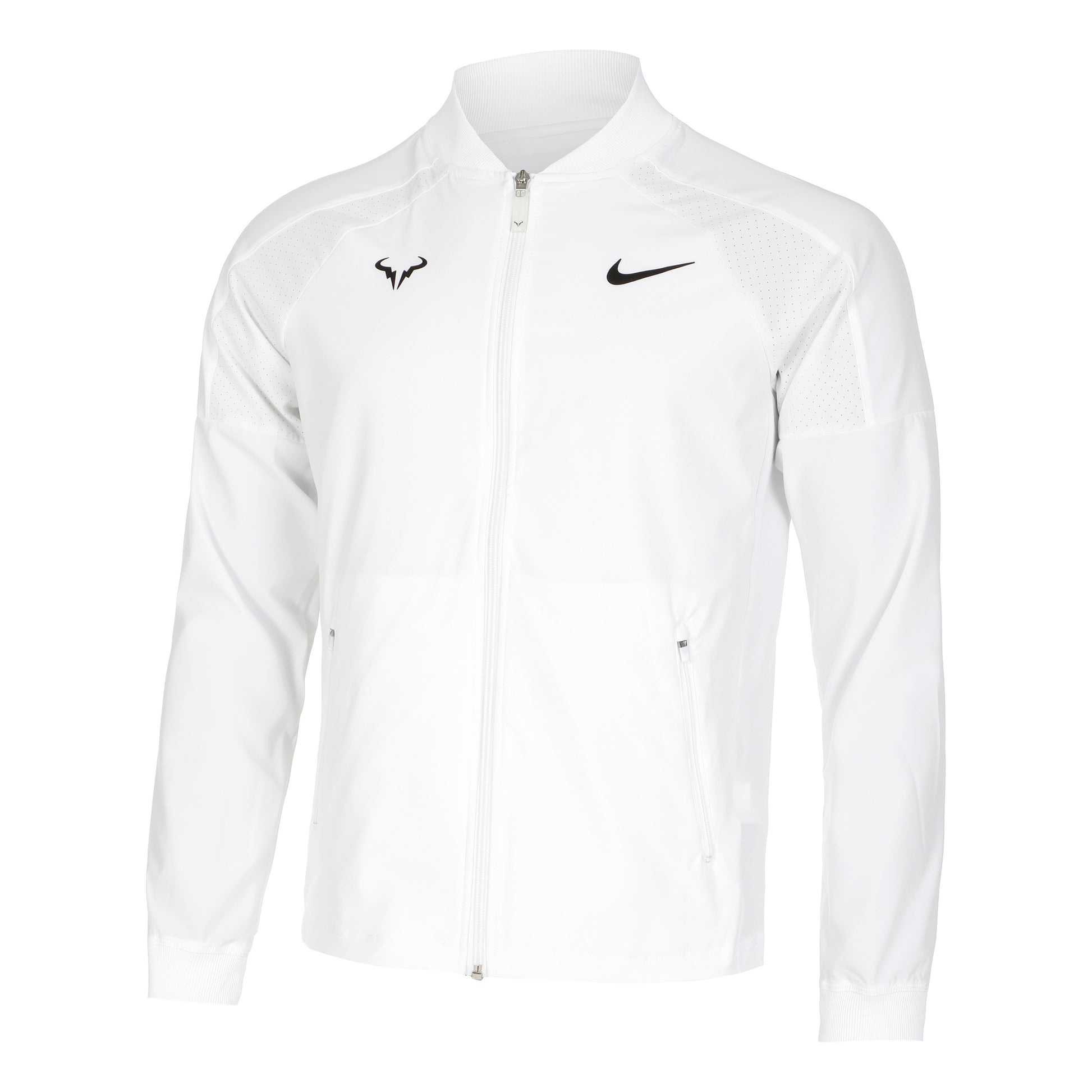 Nike Dri-Fit RAFA MNK Kurtka treningowa Mężczyźni - biały,