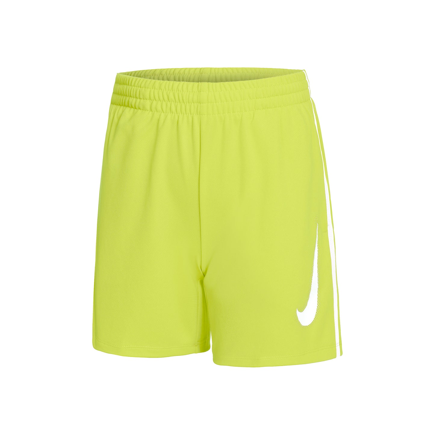 Nike Big Graphic Szorty Chłopcy - limonka,