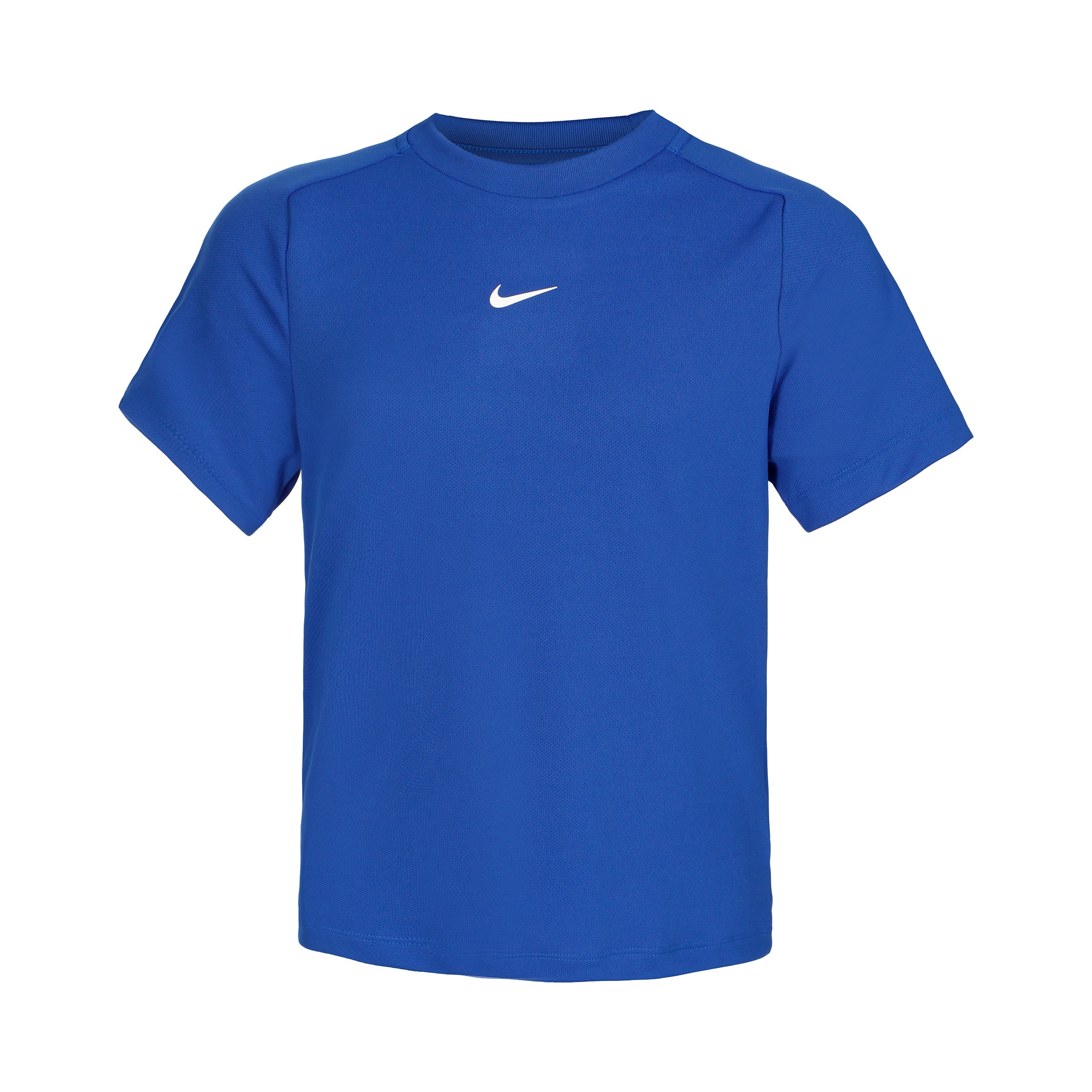 Nike Big Koszulka Chłopcy - ciemnoniebieski, biały