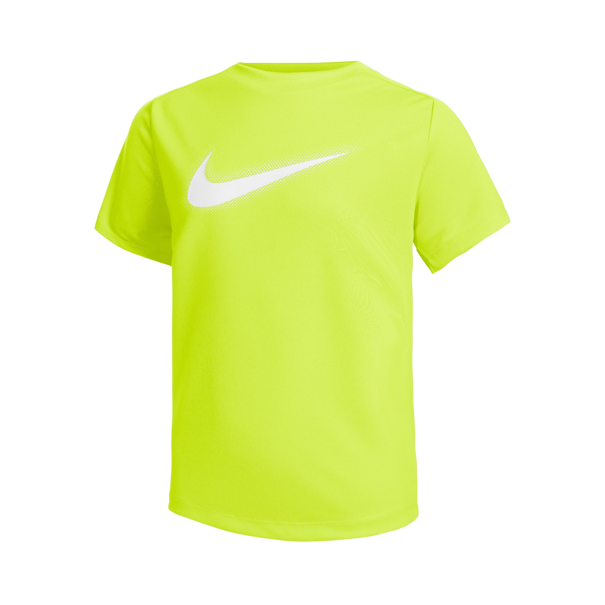 Nike Big Graphic Koszulka Chłopcy - limonka,