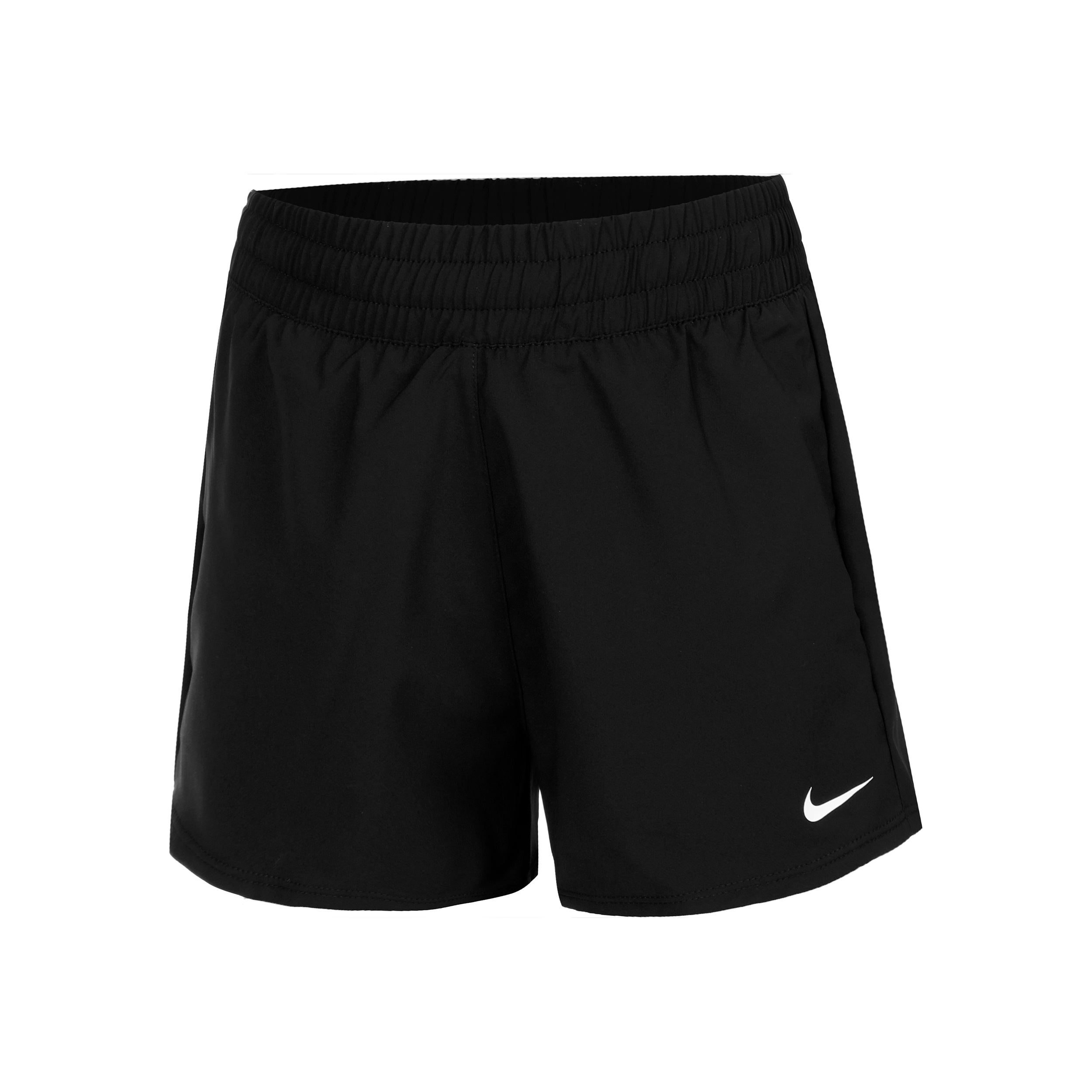 Nike Dri-Fit Big Kids High Waisted Woven Szorty Dziewczynki-Czarny