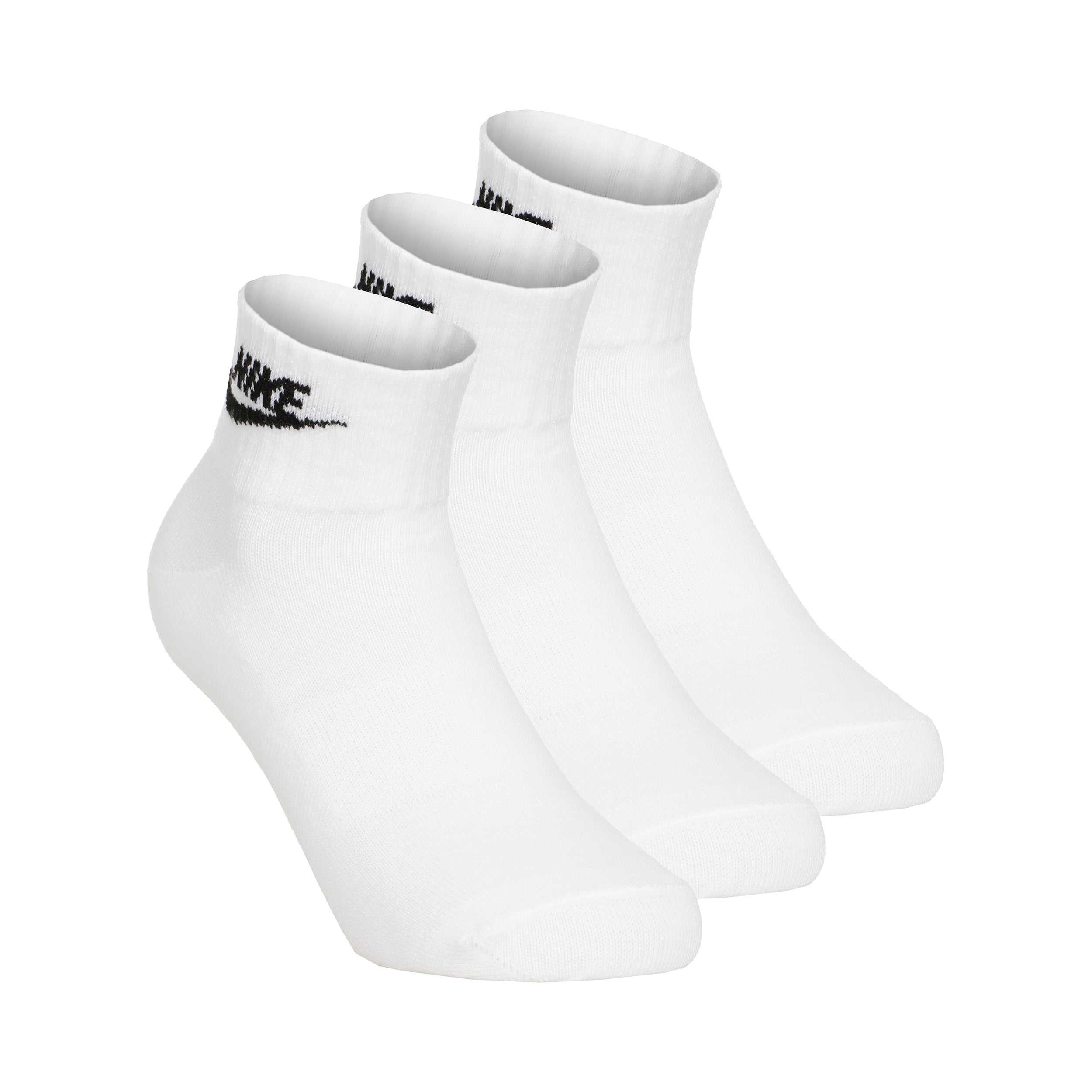 Nike New Essential Ankle Skarpety tenisowe Opakowanie 3 szt. Unisex - biały,
