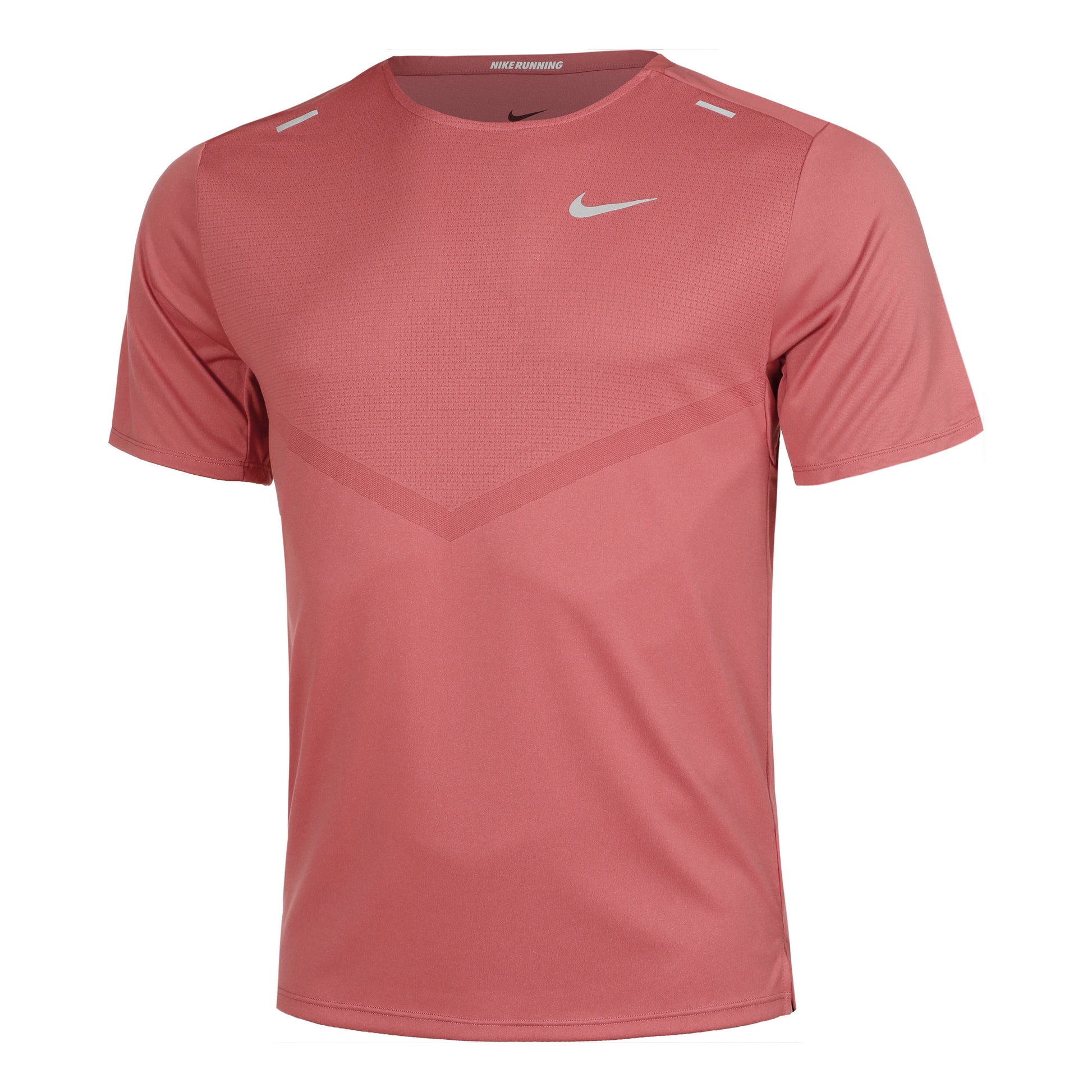 Nike Dri-Fit Rise 365 Running Koszulka do biegania Mężczyźni - jasnoczerwony,