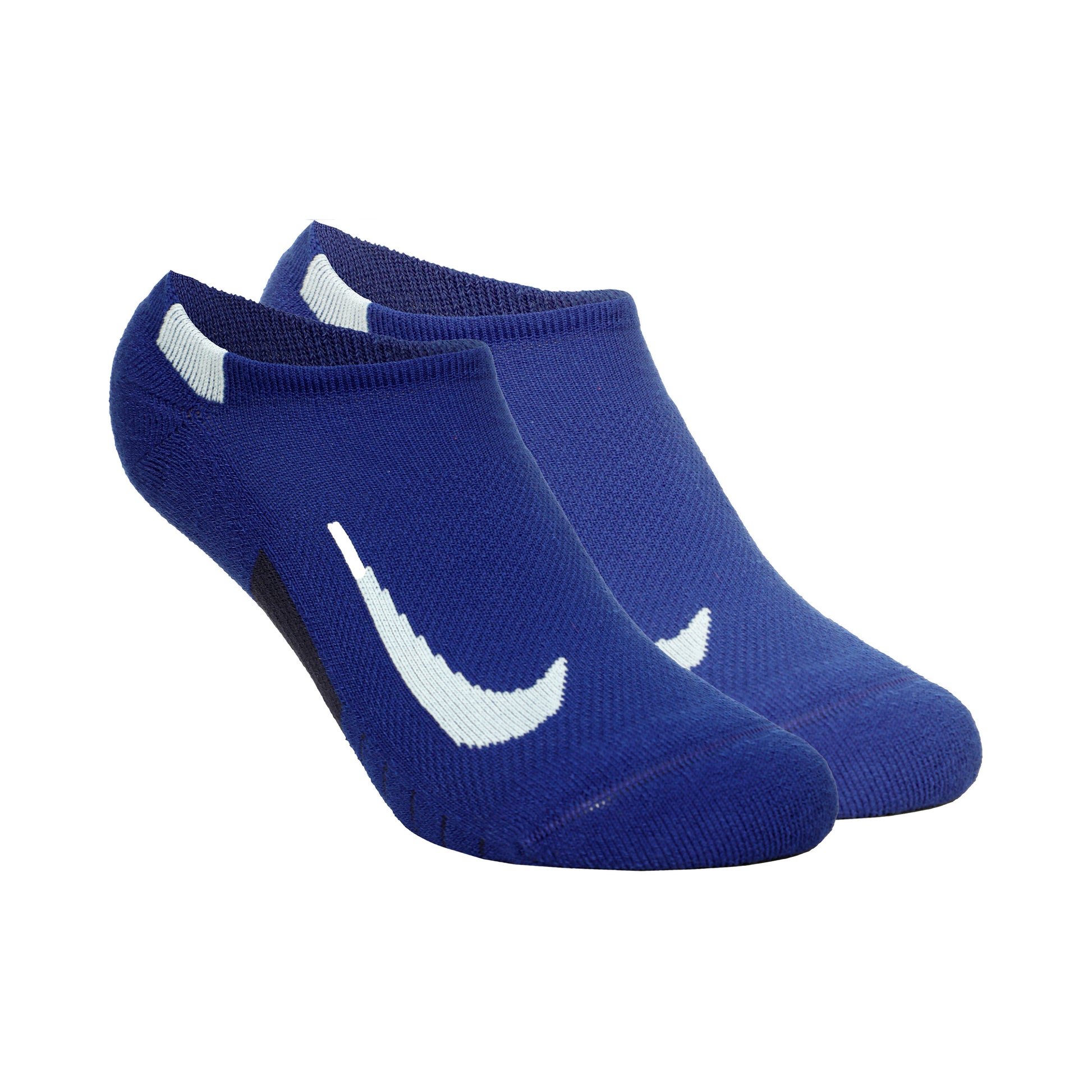 Nike Dri-Fit Multiplier No-Show Socks Skarpety do biegania Opakowanie 2 szt. Unisex - wielokolorowy, niebieski