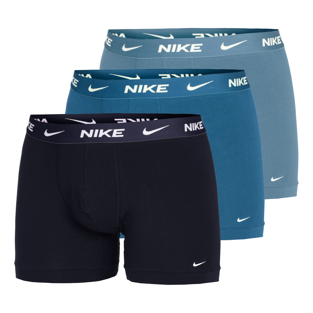Nike Essential Micro Brief Bokserki sportowe Opakowanie 3 szt. Mężczyźni - niebieski, wielokolorowy