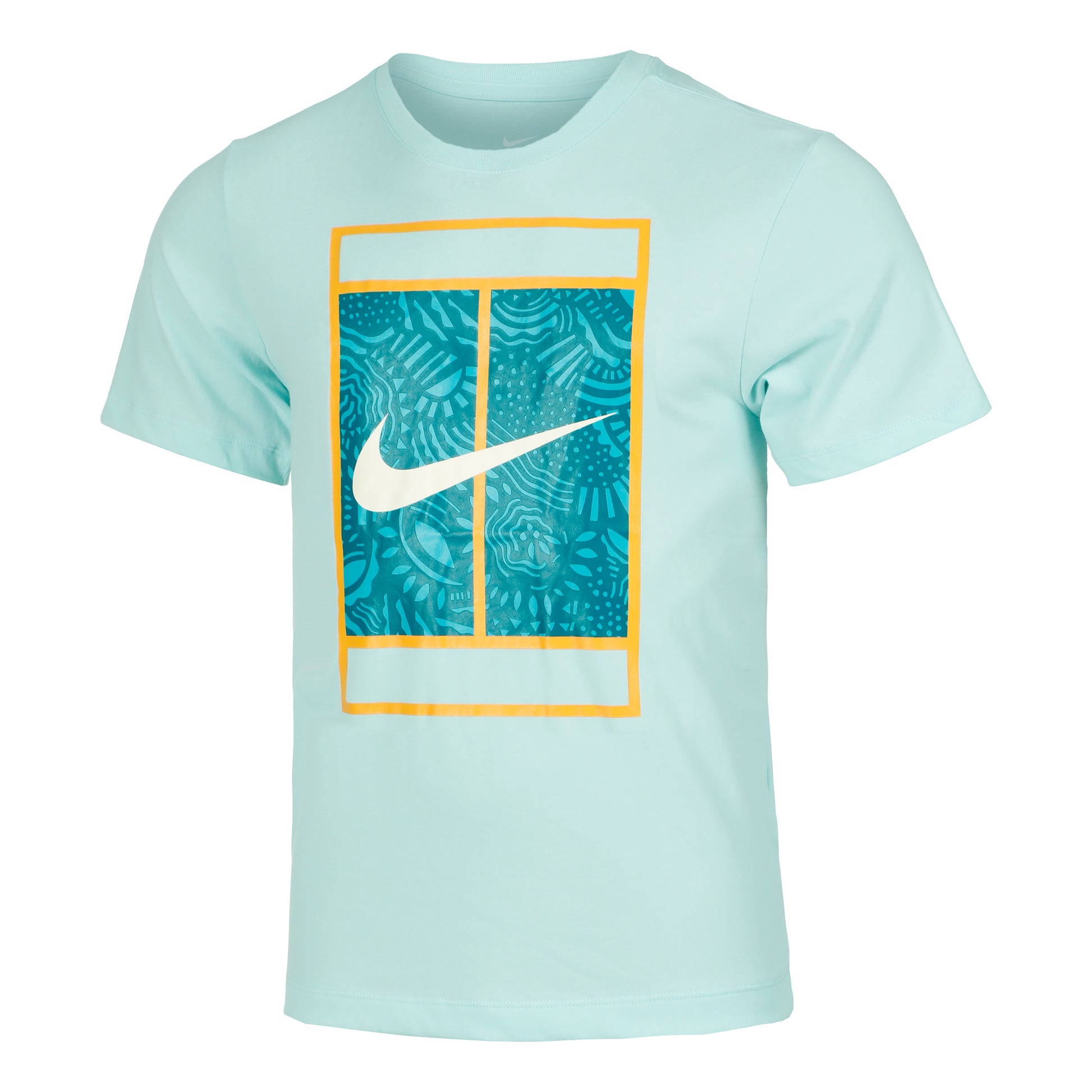 Nike Dri-Fit Court Koszulka Mężczyźni - mięta, wielokolorowy