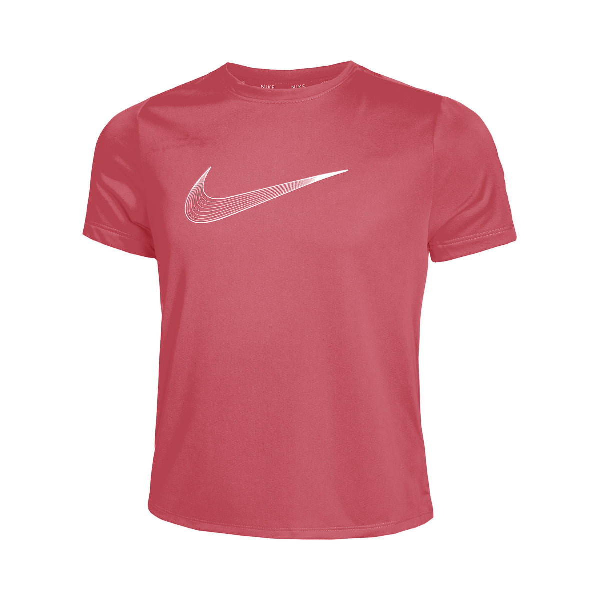 Nike Dri-Fit One GX Koszulka Dziewczynki - koral,