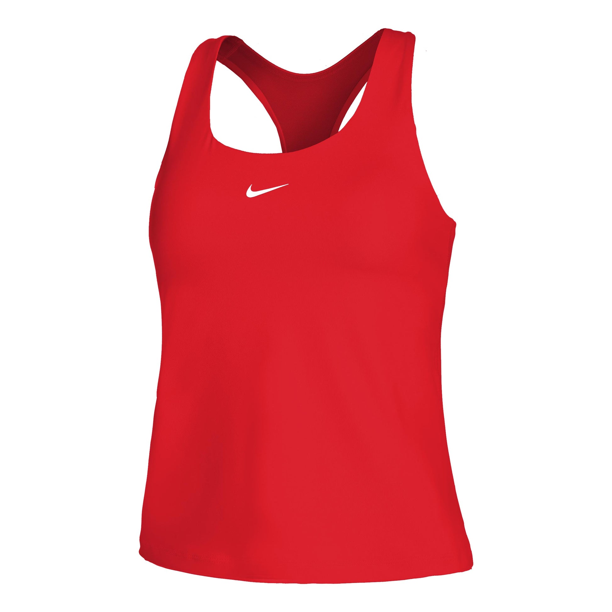 Nike Dri-Fit Swoosh Tank top Kobiety - czerwony,