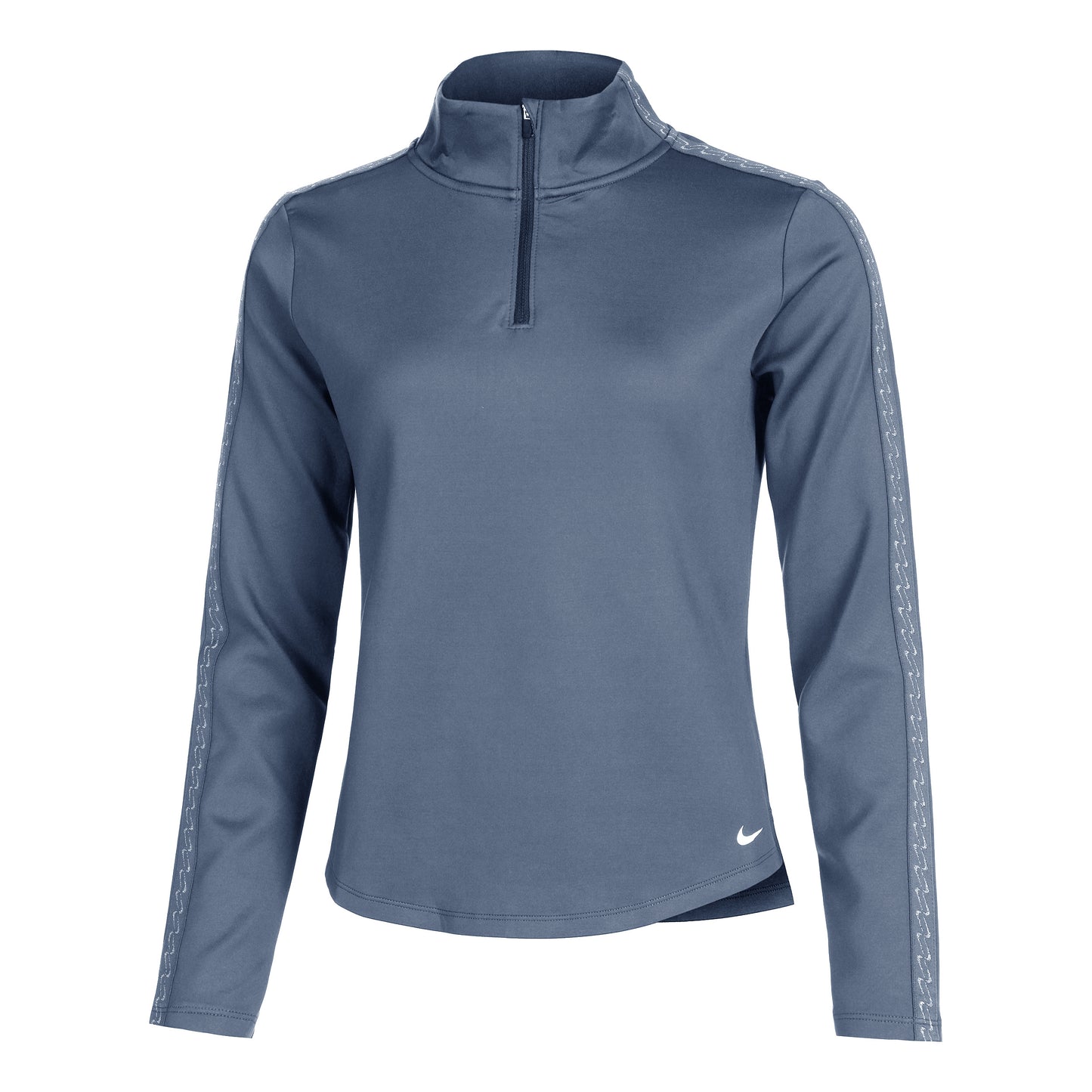 Nike Therma-FIT One Half-Zip Koszulka do biegania Kobiety - niebieski, biały