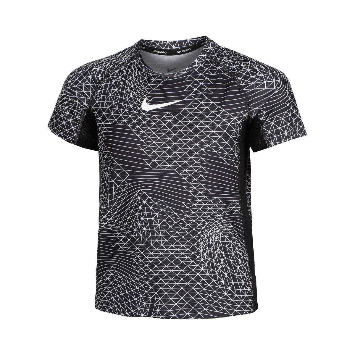Nike Dri-Fit All Over Print Koszulka Chłopcy - czarny,