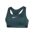 Swoosh Medium Stanik sportowy Kobiety - petrol,