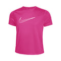 Dri-Fit One GX Koszulka Dziewczynki - róż, biały
