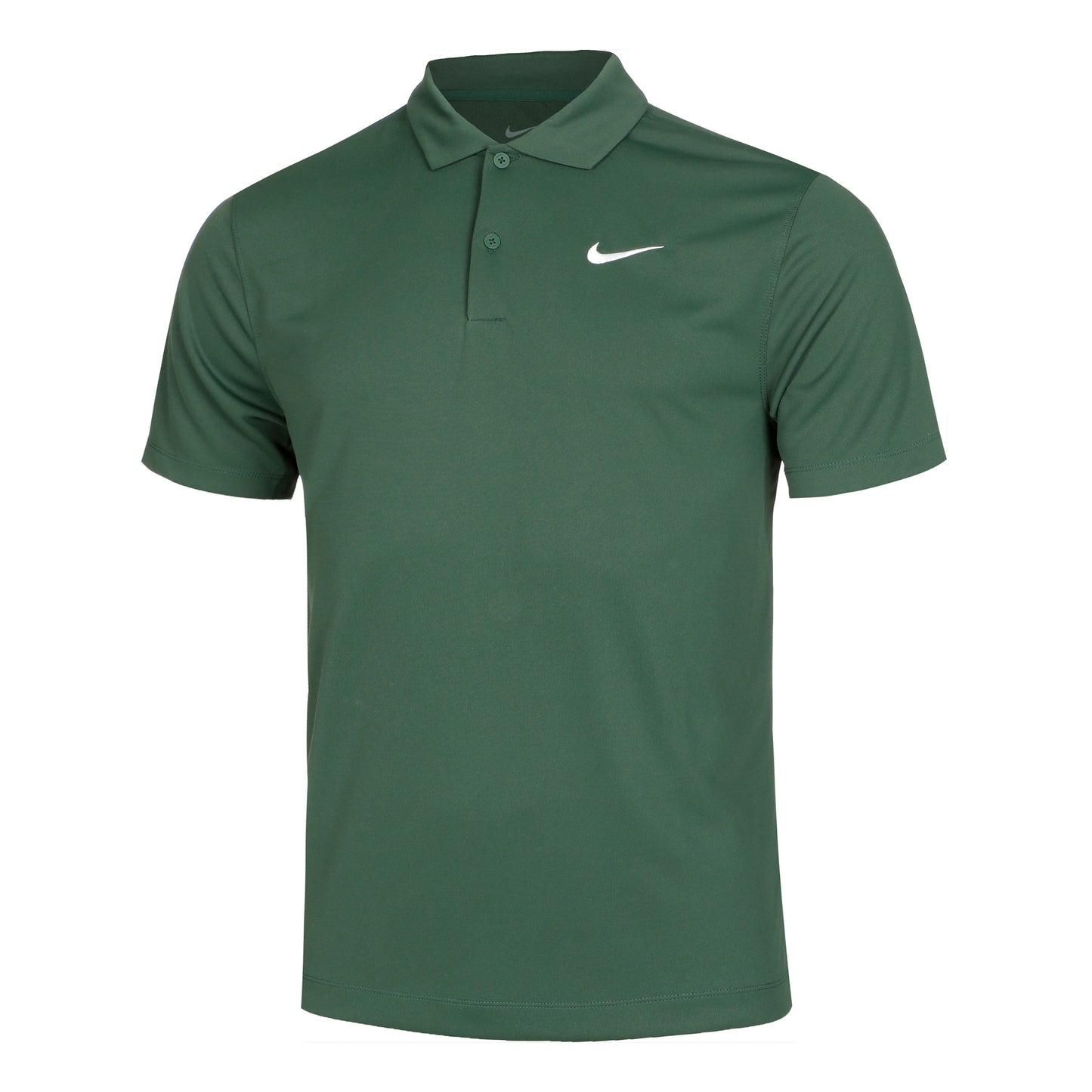 Nike Dri-Fit Victory Court Solid Polo Mężczyźni - ciemnozielony