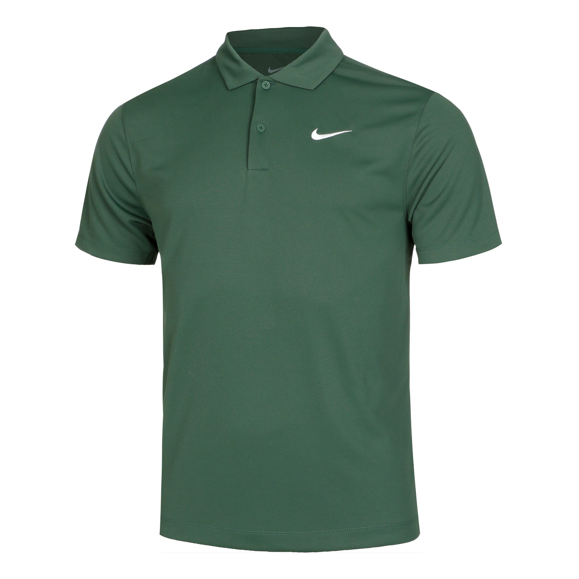 Nike Dri-Fit Victory Court Solid Polo Mężczyźni - ciemnozielony